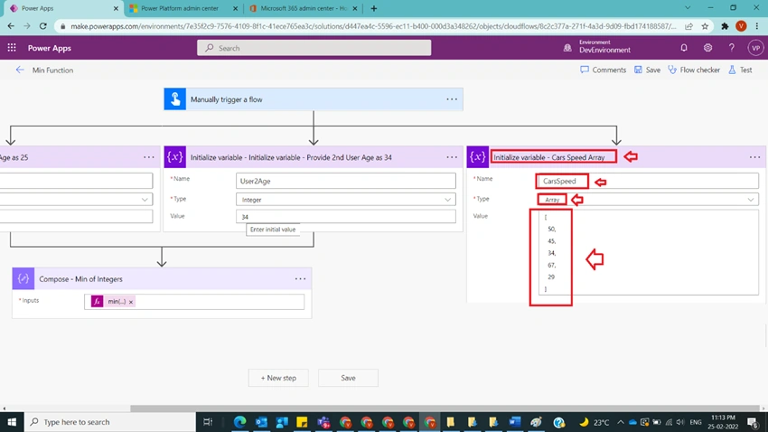 Usage Of Min Function In Power Automate