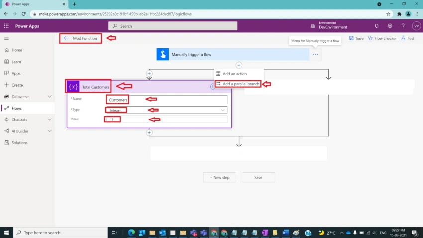 Usage of Mod Function in Power Automate