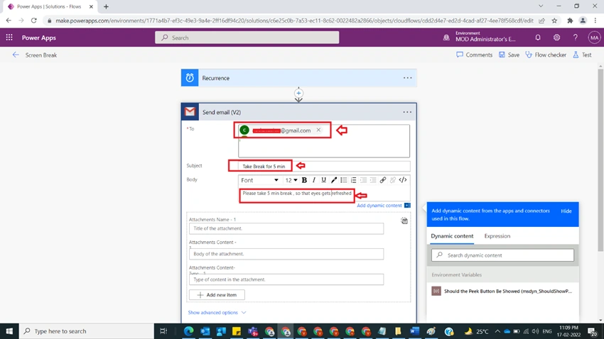 Usage of Scheduled Cloud Flow in Power Automate
