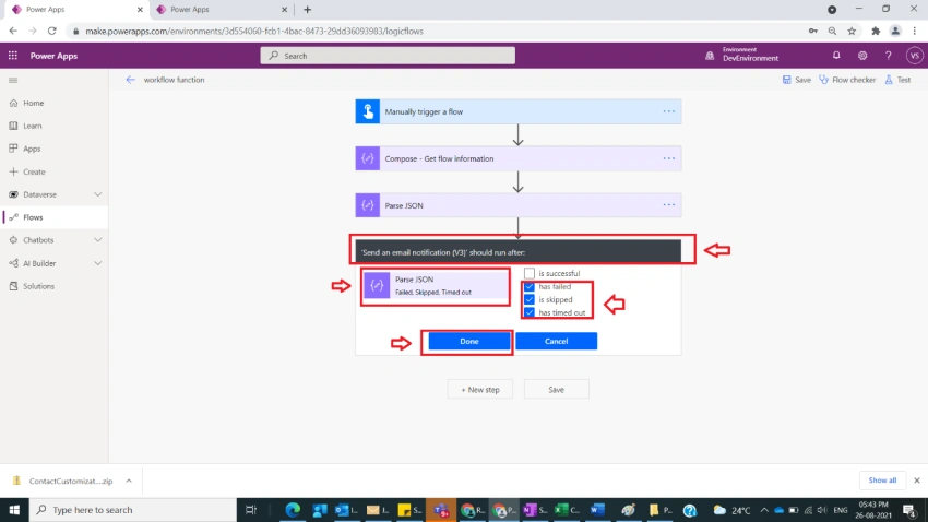 Usage Of Workflow Function In Power Automate