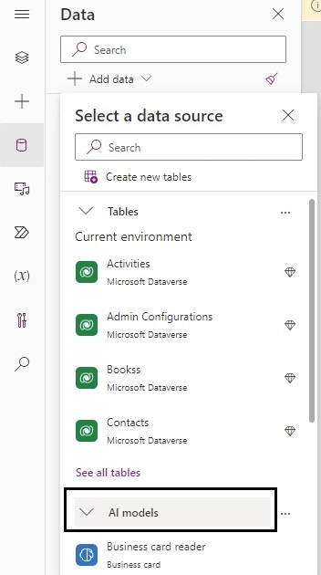 Add data