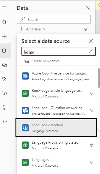 Language detection
