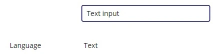 Language label