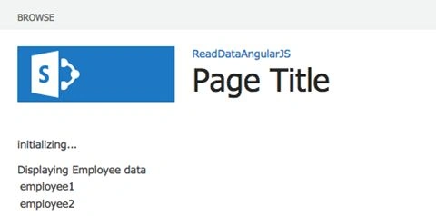Page title