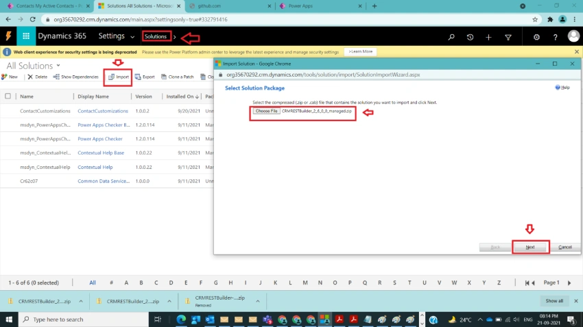Use CRM REST Builder in Dynamics CRM