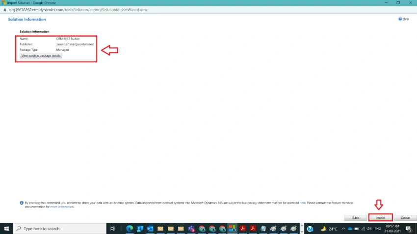Use CRM REST Builder in Dynamics CRM