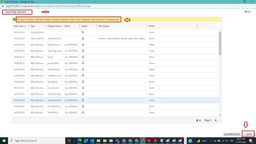 Use CRM REST Builder in Dynamics CRM