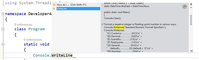 Console.WriteLine