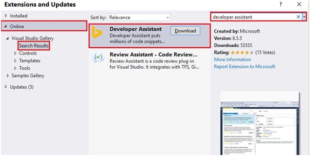 Developer assistant