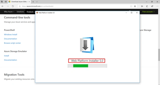 open the software