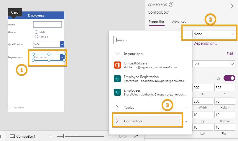 Patch Function In PowerApps
