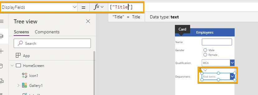 Patch Function In PowerApps