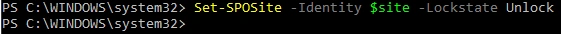 command