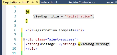 User Registration And Login Form With E-Mail Notification In MVC