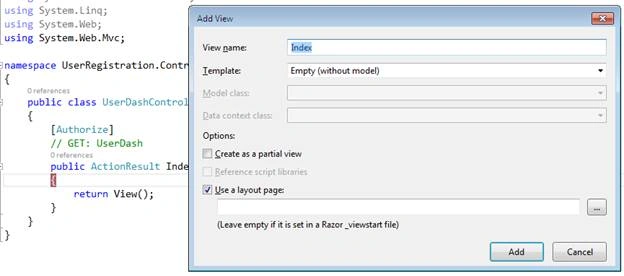 User Registration And Login Form With E-Mail Notification In MVC