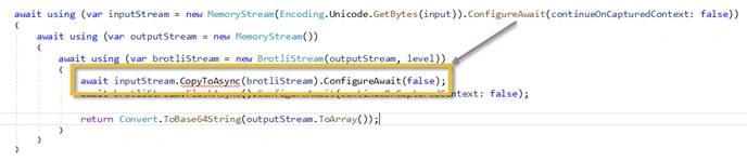 Using Async/Await with Disposable Objects