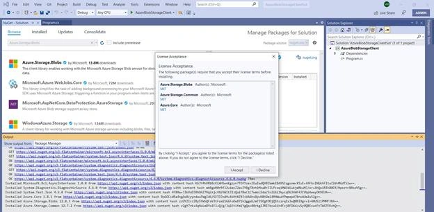 Using Azure Blob Storage in C#