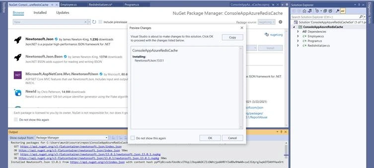Using Azure Cache for Redis