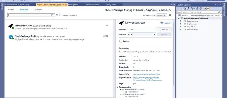 Using Azure Cache for Redis