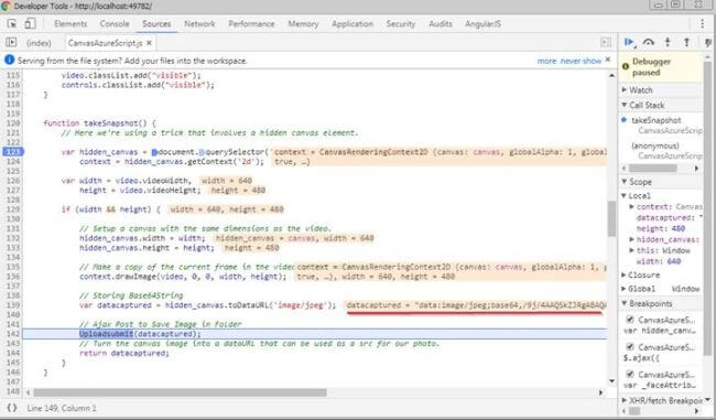 Azure Face API 