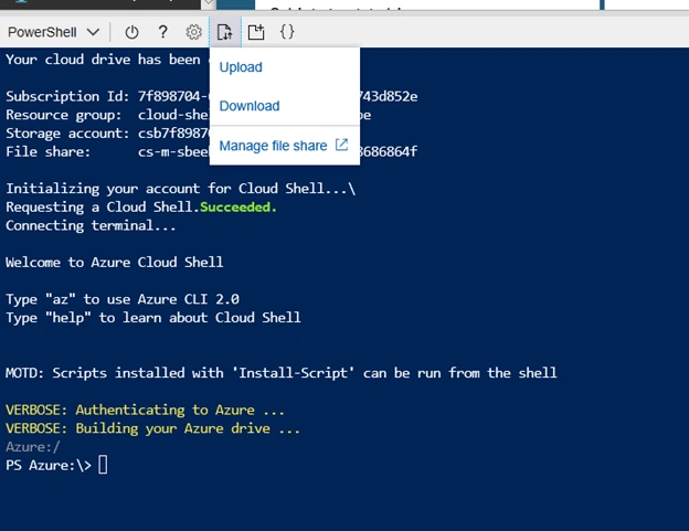 Using Azure PowerShell Commands To Create An App Service Web App