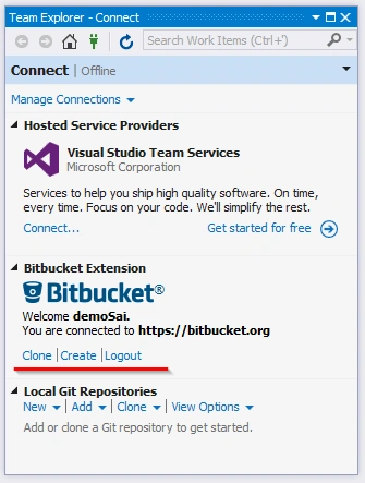 Bitbucket Extensions