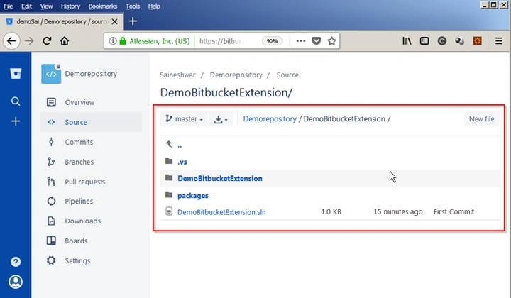 Bitbucket Extensions