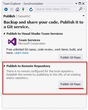 Bitbucket with Visual Studio 