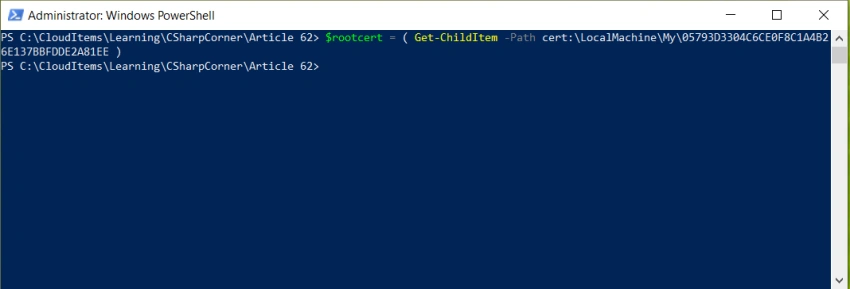 Using Certificates for API authentication in .NET 5