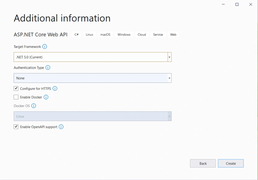 Using Certificates for API authentication in .NET 5