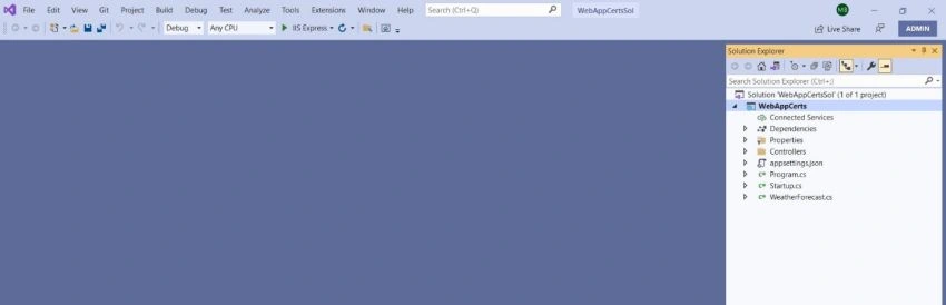 Using Certificates for API authentication in .NET 5