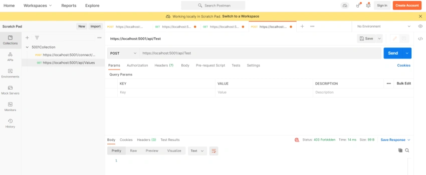 Using Certificates for API authentication in .NET 5