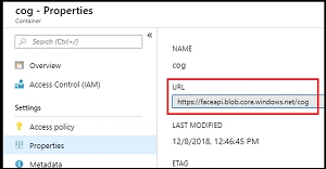 Storage URL