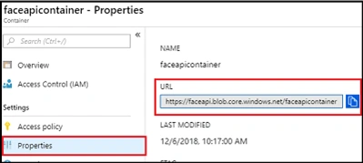 Storage URL