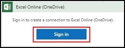 Sign in to OneDrive
