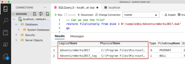 Using Docker Volumes For SQL Server In Linux