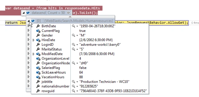 Elastic search
