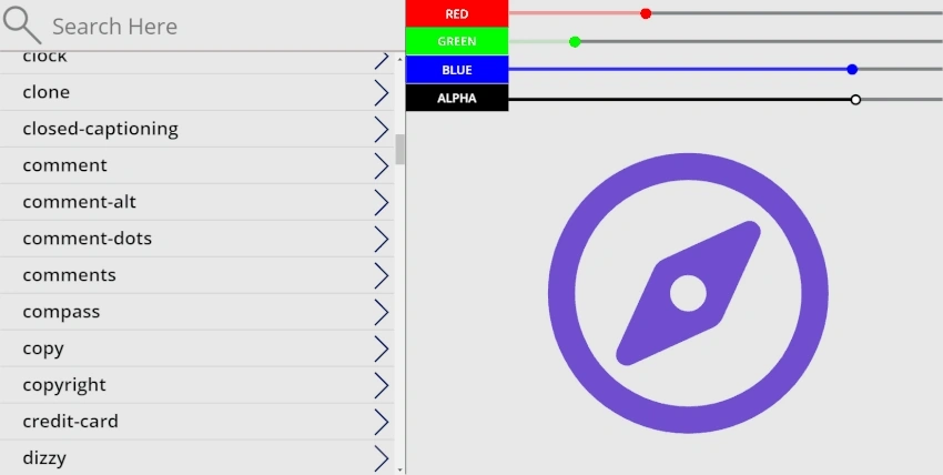 Using Font Awesome Icons in PowerApps