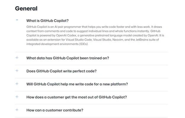 Using GitHub Co-pilot for code guidance