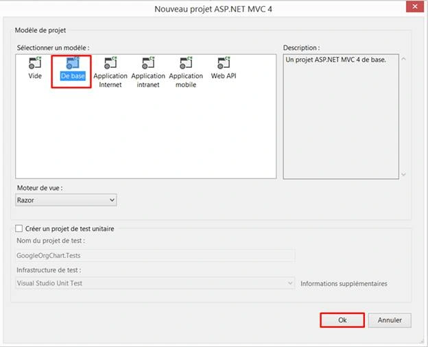 MVC application