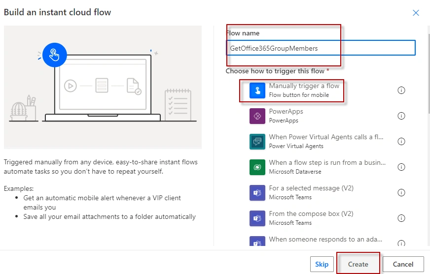 Using Graph API in Power Automate