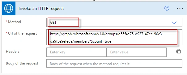 Using Graph API in Power Automate