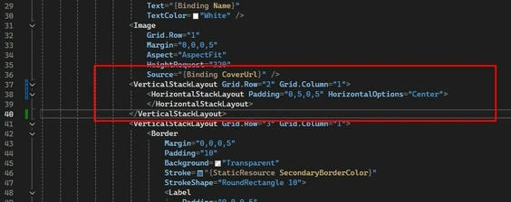 HorizontalStackLayout