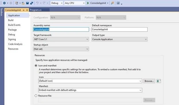 Using Init-only properties in C-5