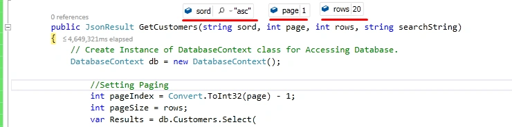 jqGrid with ASP.NET