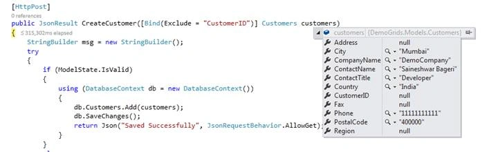 jqGrid with ASP.NET
