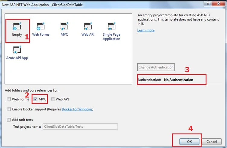 ClientSideDataTable