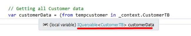 Get all customer data