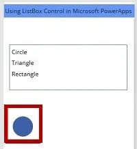 Shape control