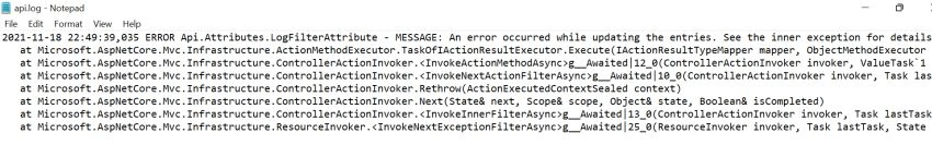 Log Example